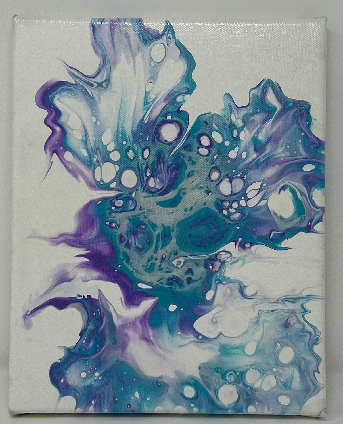 Teal and Purple Bloom